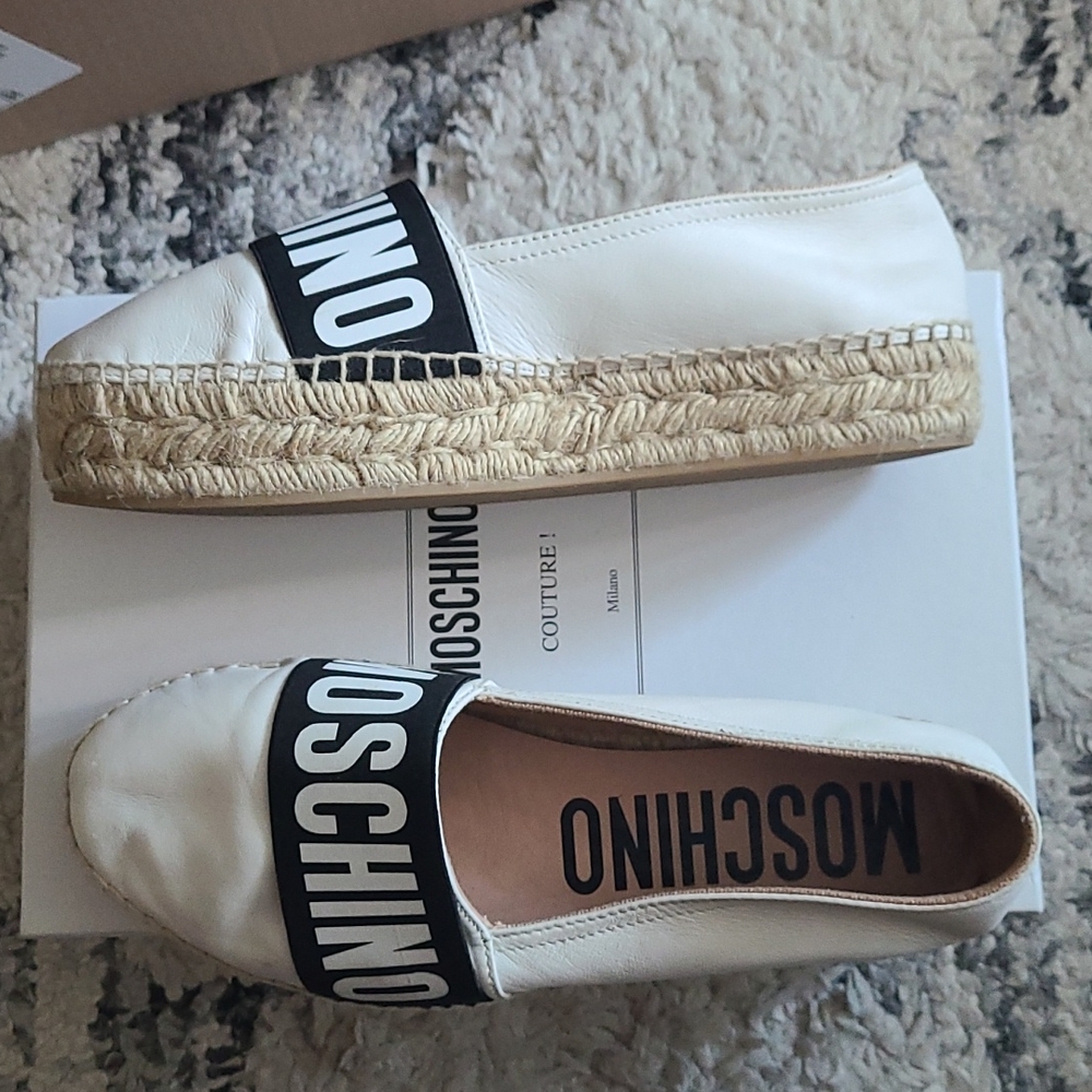 Moschino Elastic Band Espadrilles